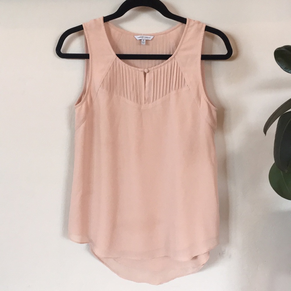 Blush Naked Zebra Top